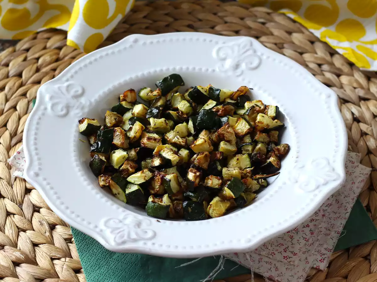Hvordan tilbereder jeg courgetter i Air Fryer? - foto 4