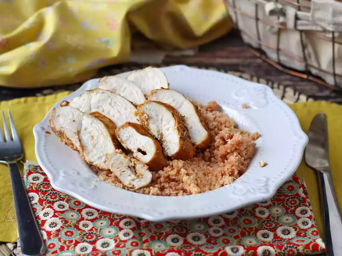 Hvordan tilbereder jeg kyllingebryst i Air Fryer? - foto 5