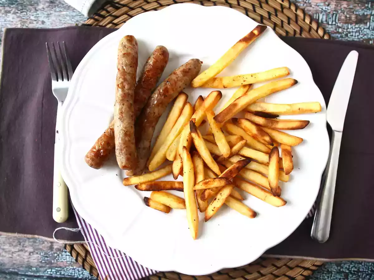 Hvordan tilbereder jeg pølser i Air Fryer?