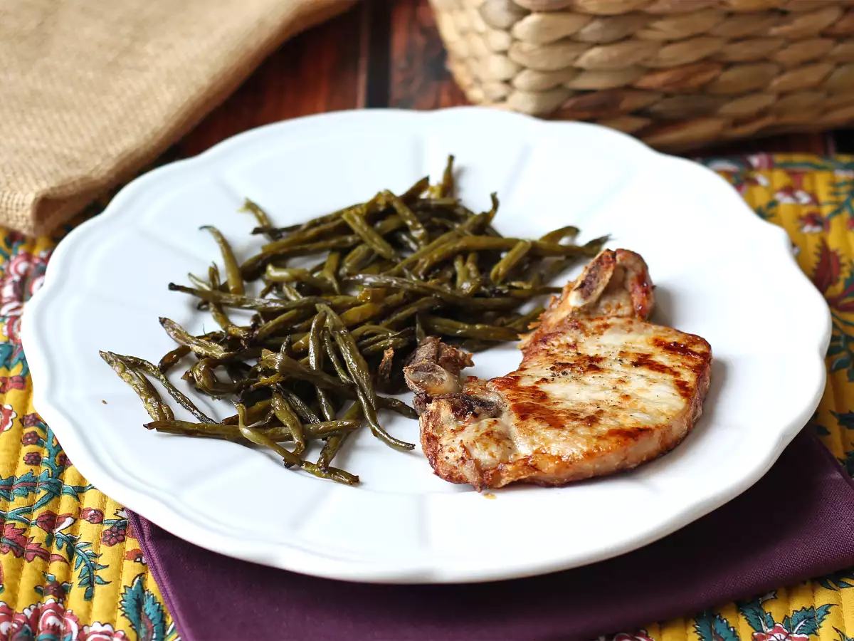 Hvordan tilbereder man en svinekotelet i Airfryer? - foto 5