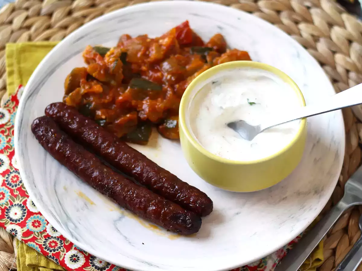 Hvordan tilbereder man merguez-pølser i en airfryer? - foto 4