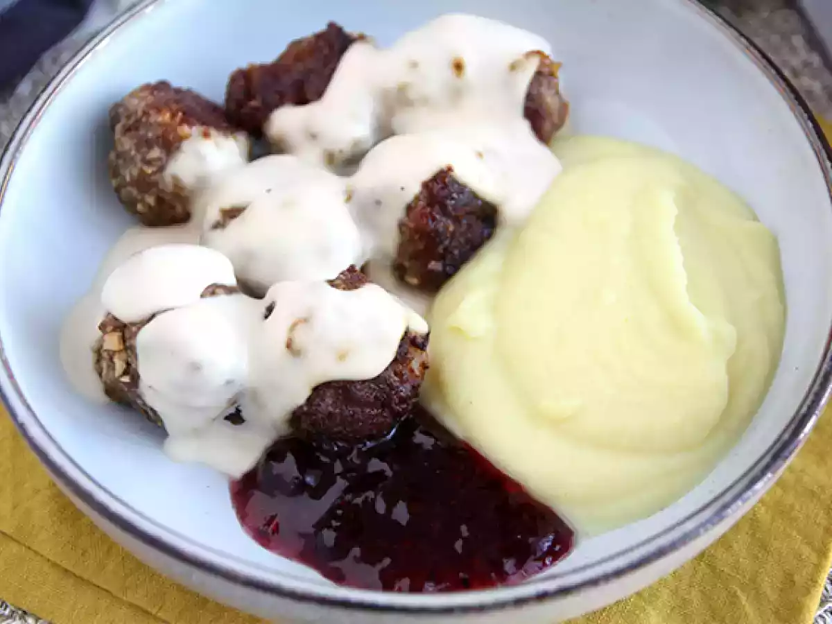Ikea-kødboller med hvid sauce - foto 5