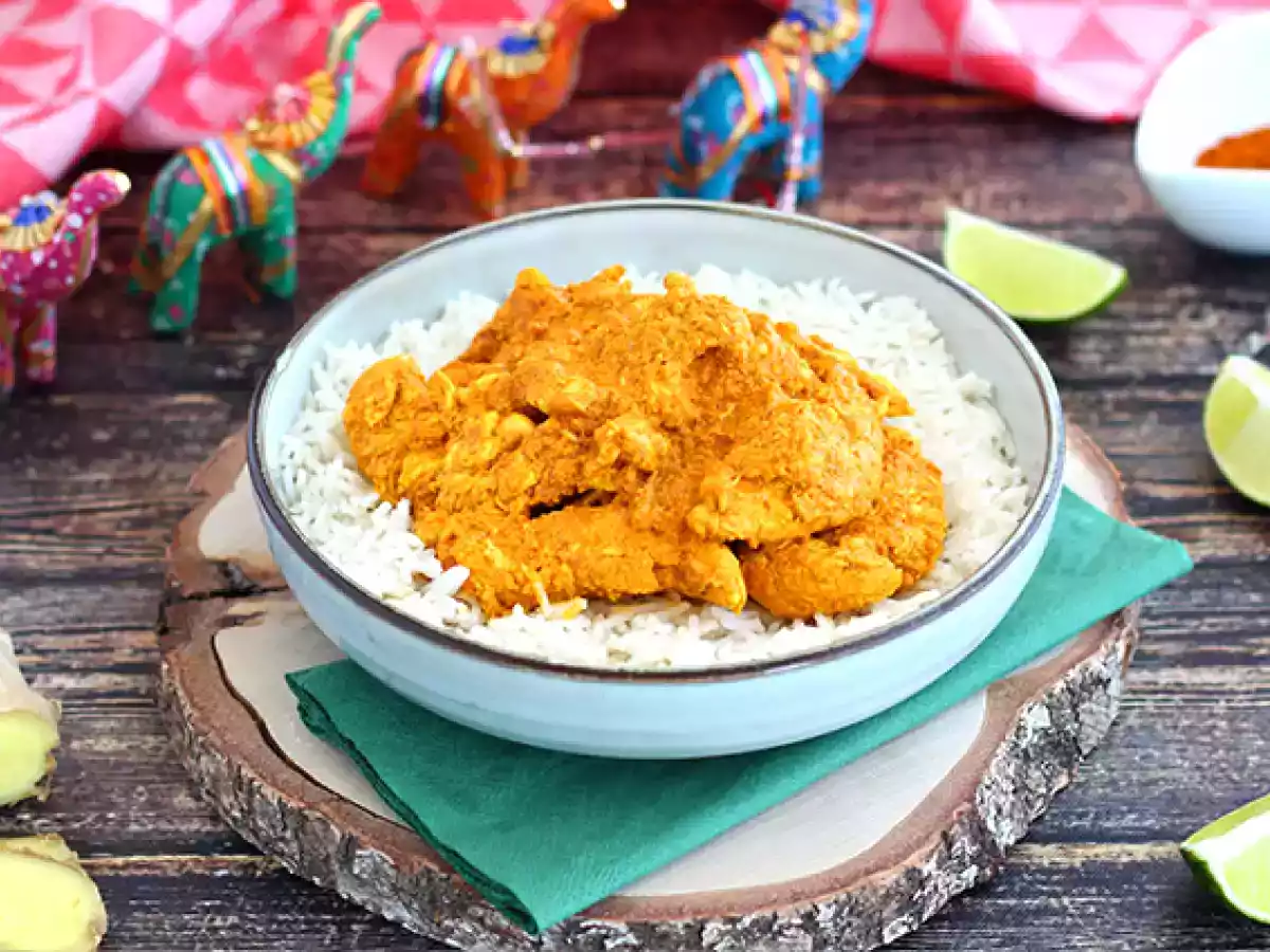Indisk tandoori-kylling