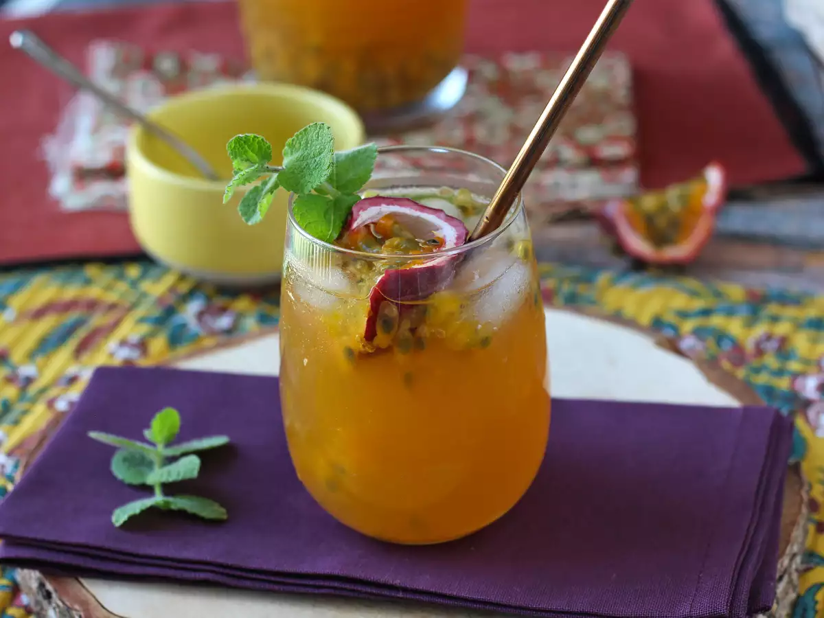 Iste med passionsfrugt – den perfekte sommerdrik! - foto 7