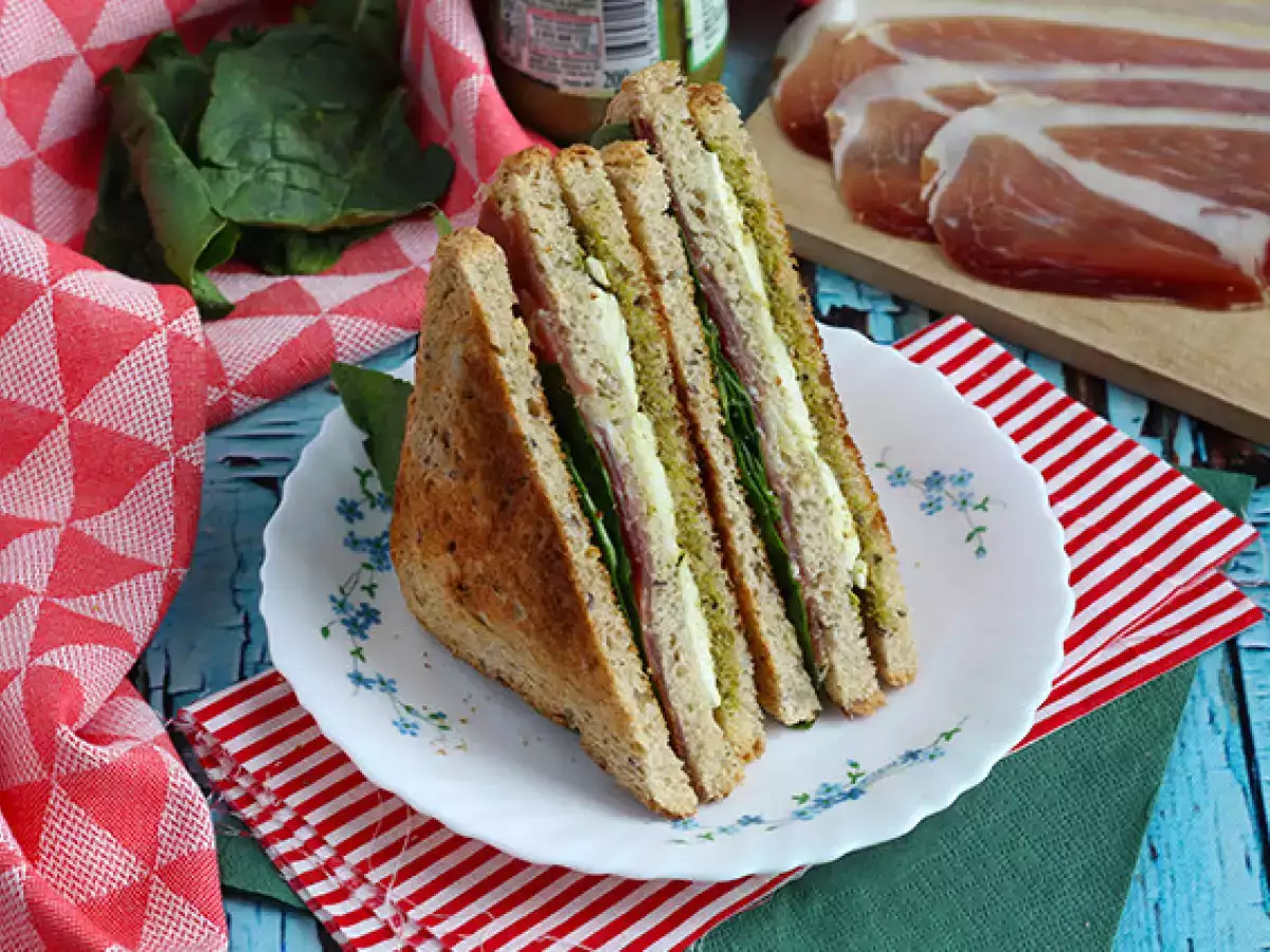 Italiensk clubsandwich - foto 2