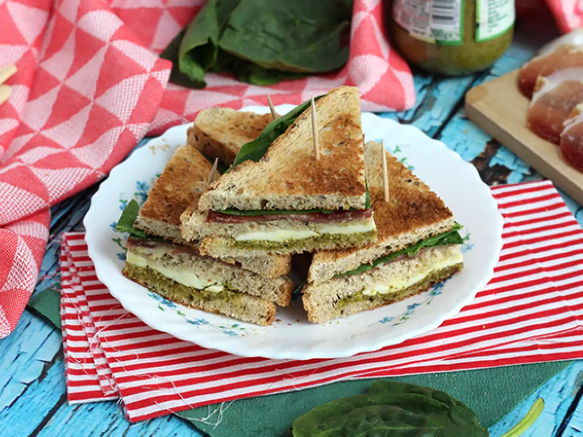 Italiensk clubsandwich - foto 3