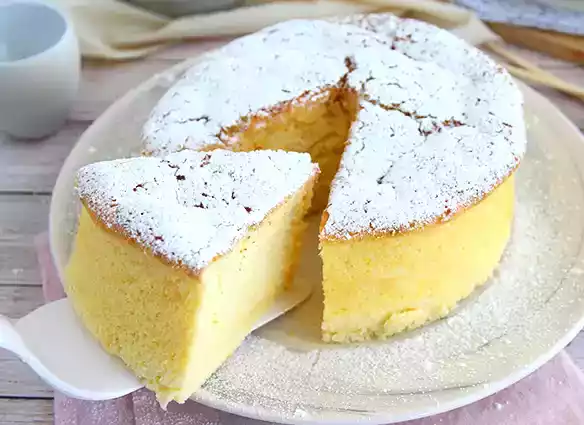 Japansk cheesecake (let og luftig)