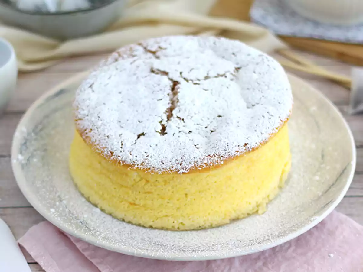 Japansk cheesecake (let og luftig) - foto 2