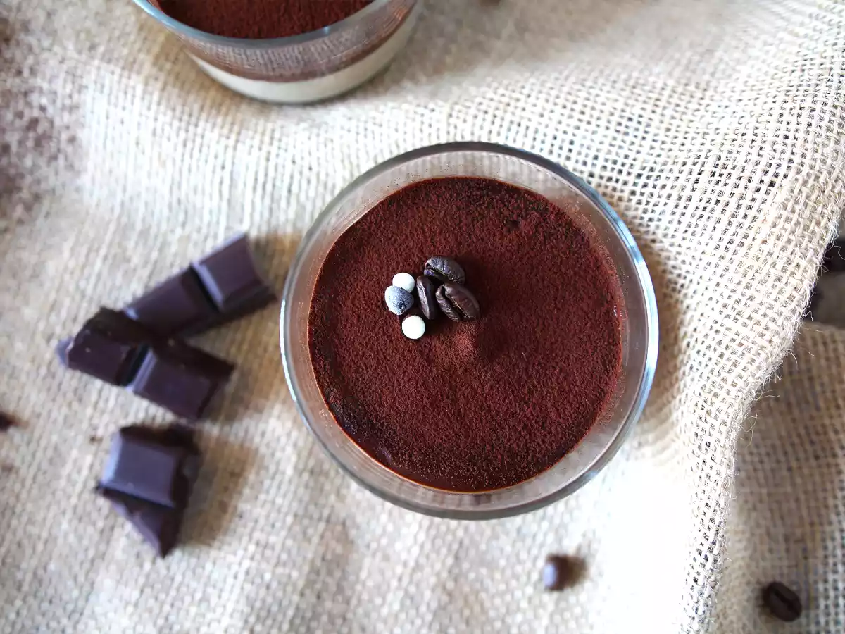 Kaffecreme med ganache og kakao - foto 4