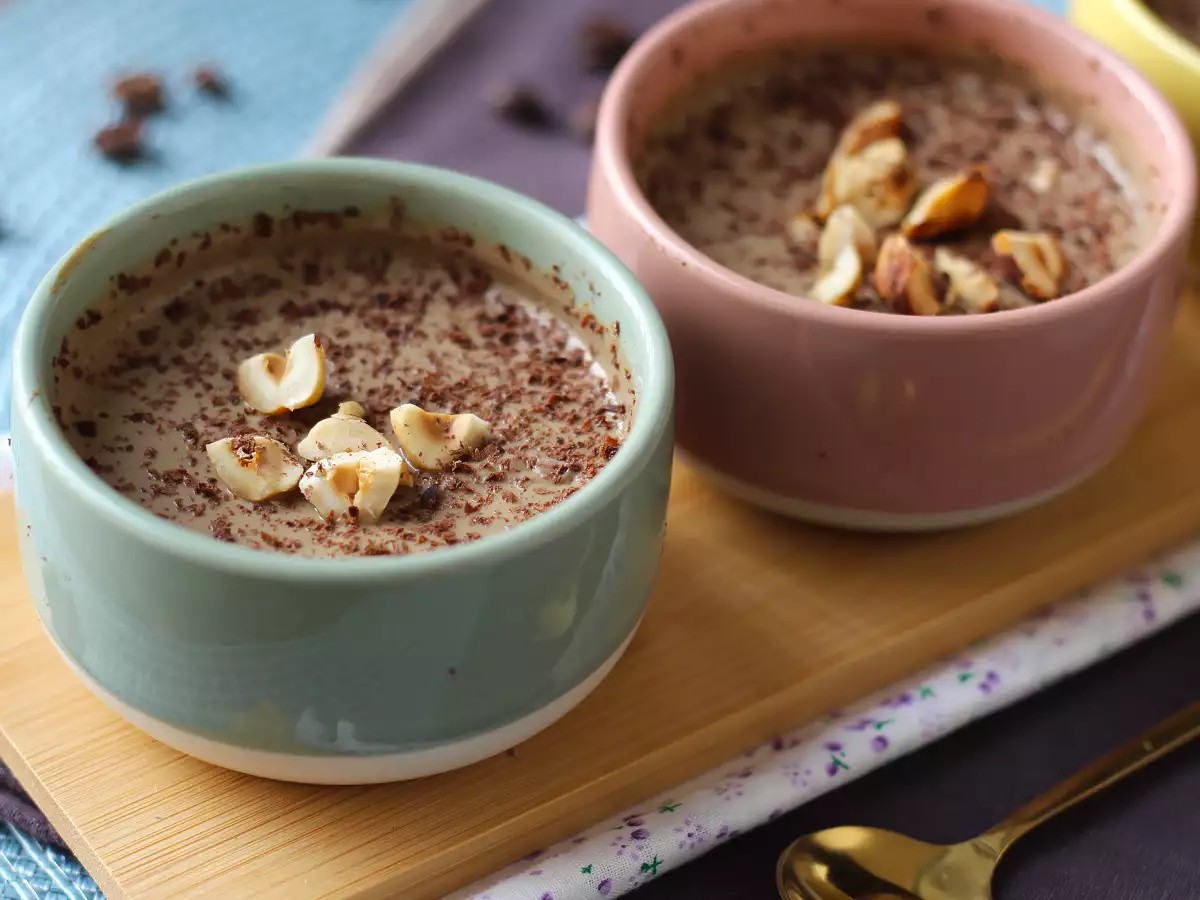 Kaffemousse med silketofu: 3 ingredienser, uden æg eller fløde - foto 3