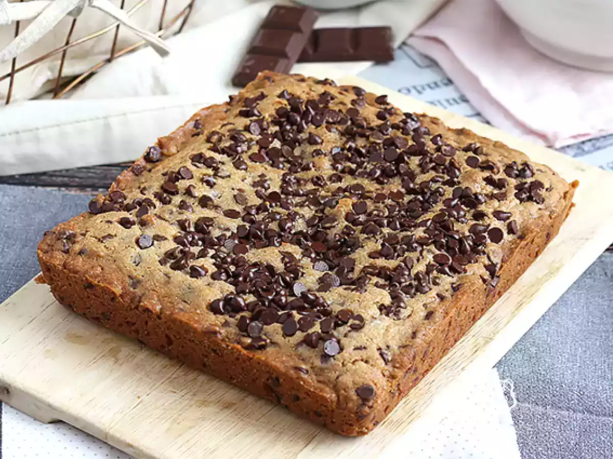 Kage med chokoladestykker - foto 4