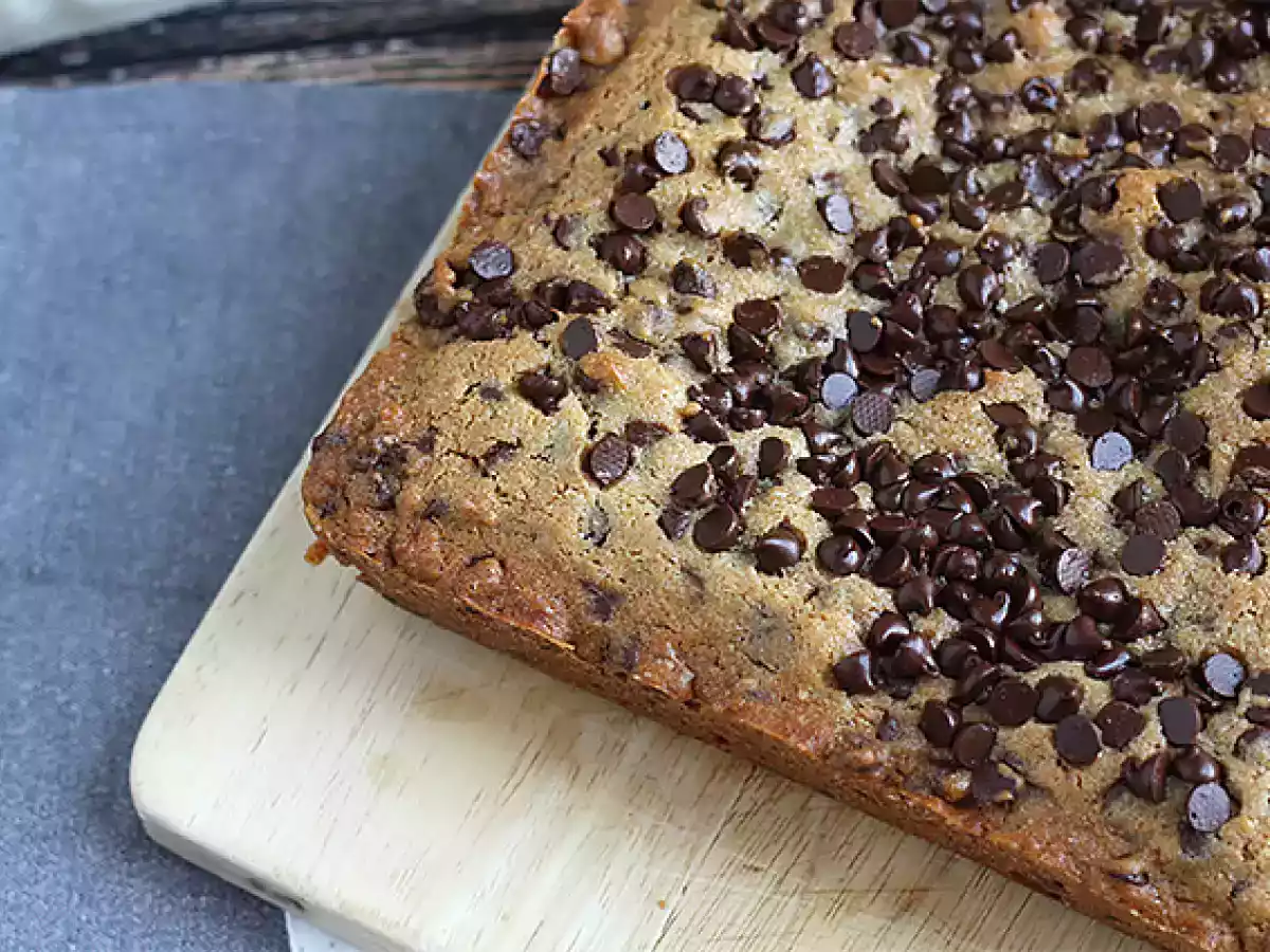 Kage med chokoladestykker - foto 6