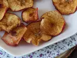 Kanel-æblechips med Air Fryer, foto 2