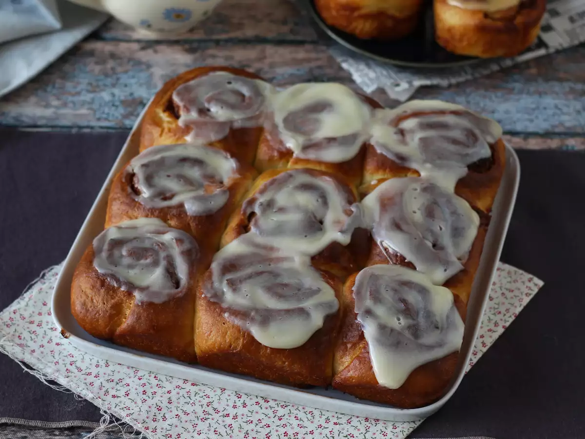 Kanelsnegle – brioche med kanel og vaniljeglasur - foto 7
