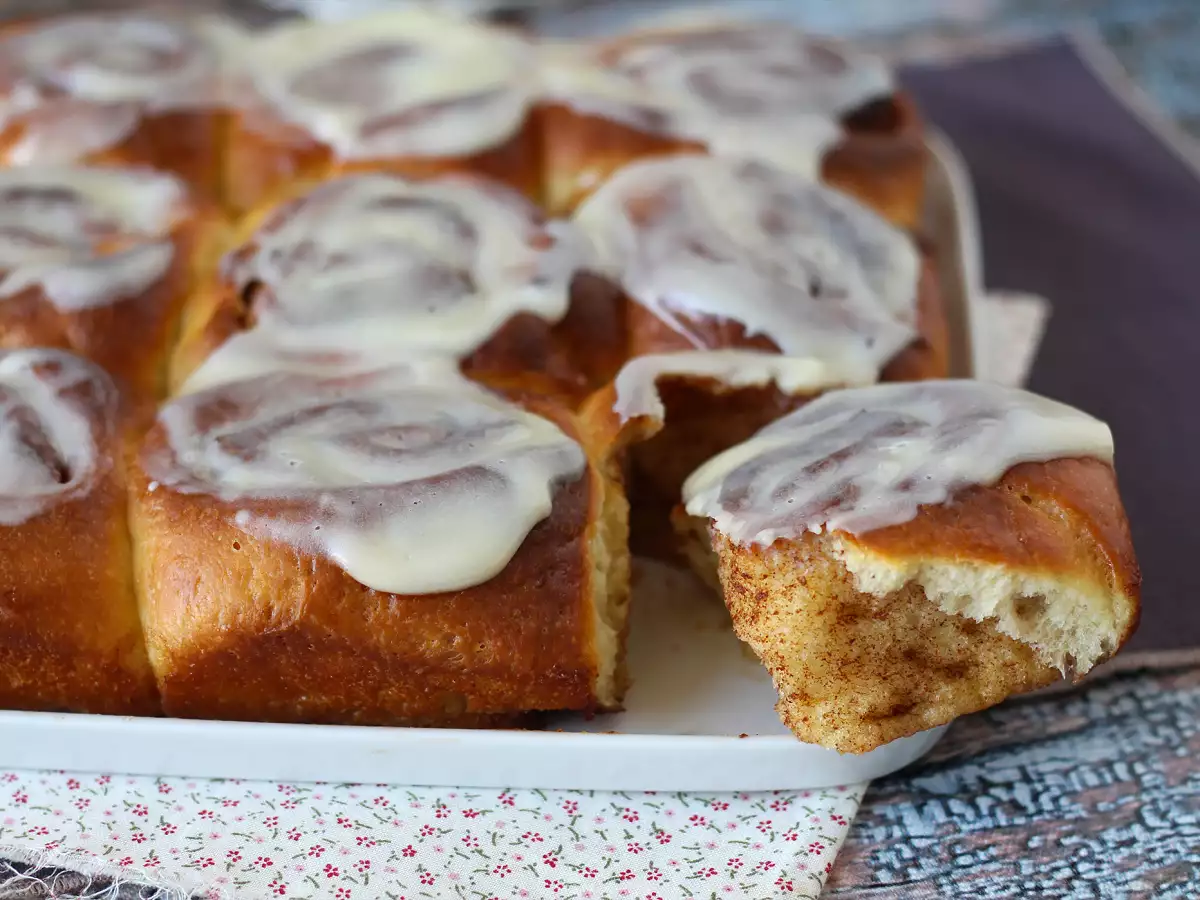 Kanelsnegle – brioche med kanel og vaniljeglasur - foto 8