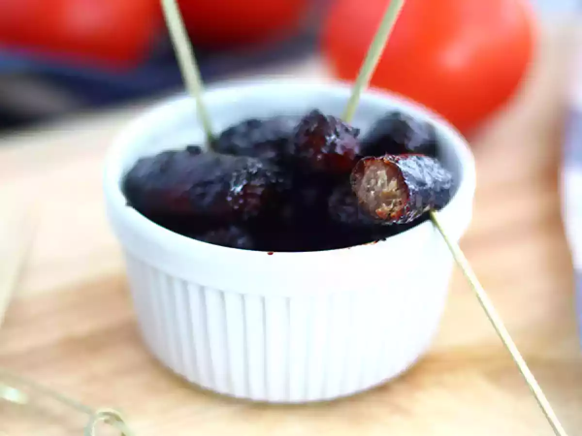 Karamelliserede pølser til aperitif - foto 2