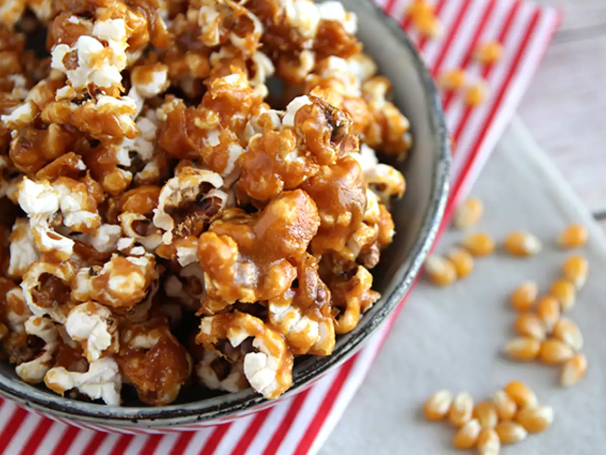 Karamelpopcorn