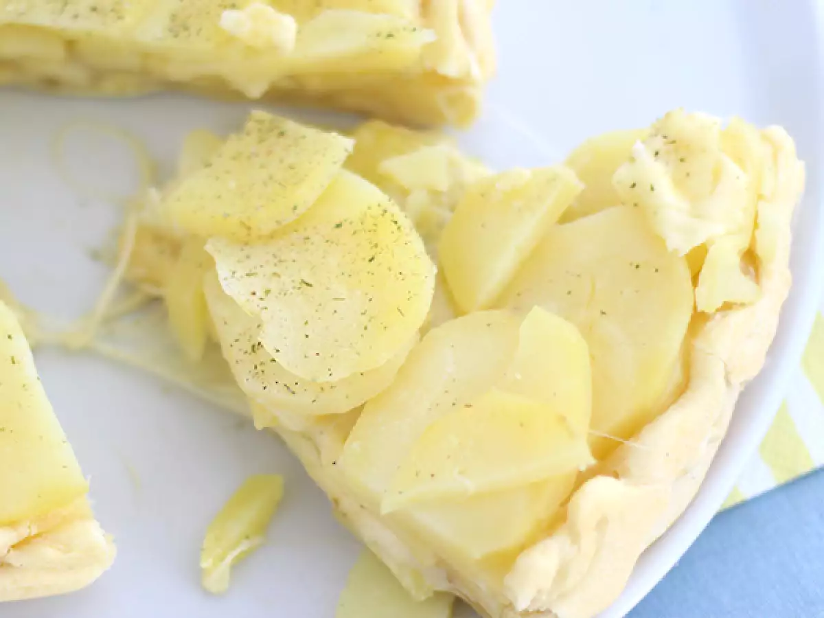 Kartoffel-tarte Tatin med Cantal - foto 2