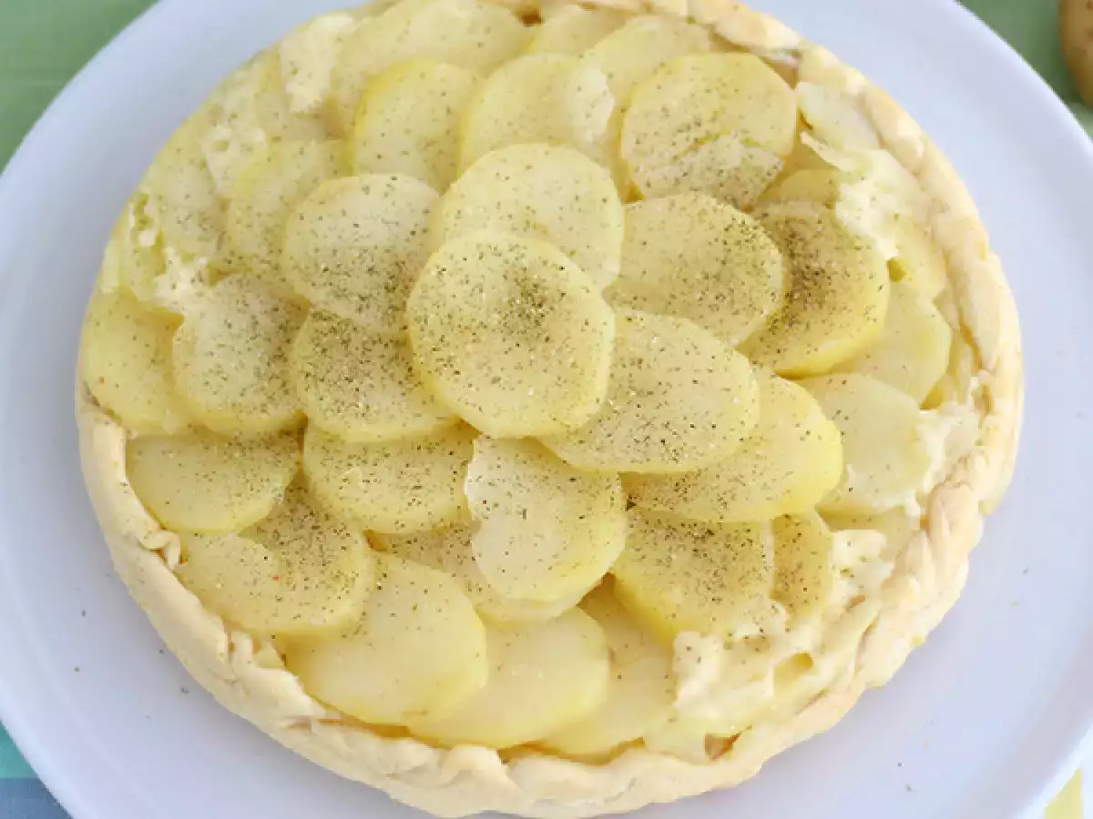 Kartoffel-tarte Tatin med Cantal - foto 3