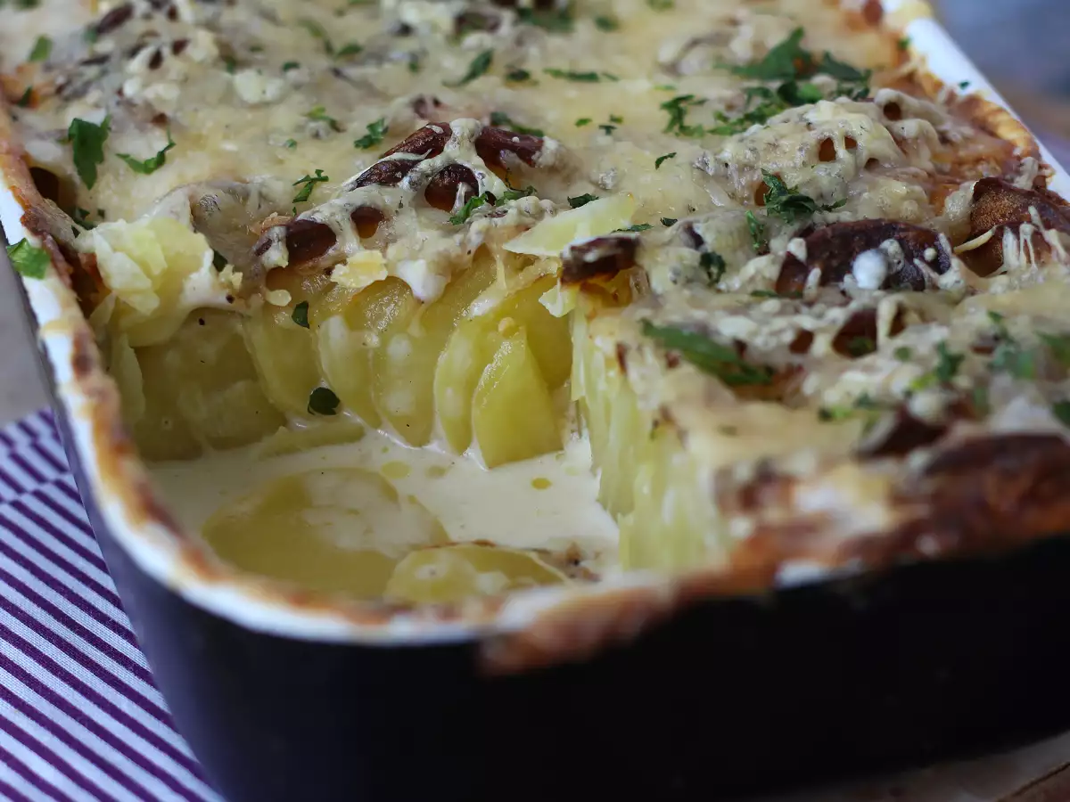 Kartoffelgratin i airfryer - foto 4