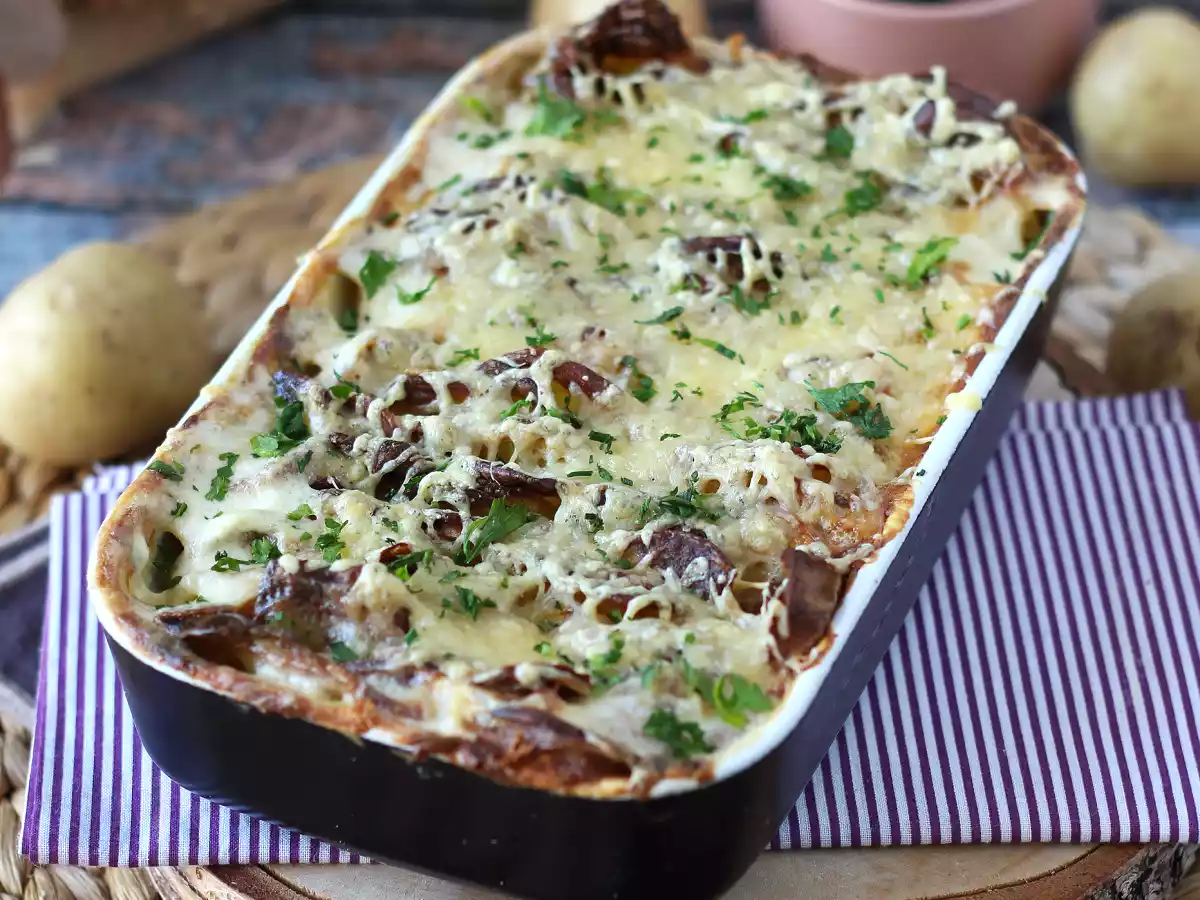 Kartoffelgratin med Air Fryer