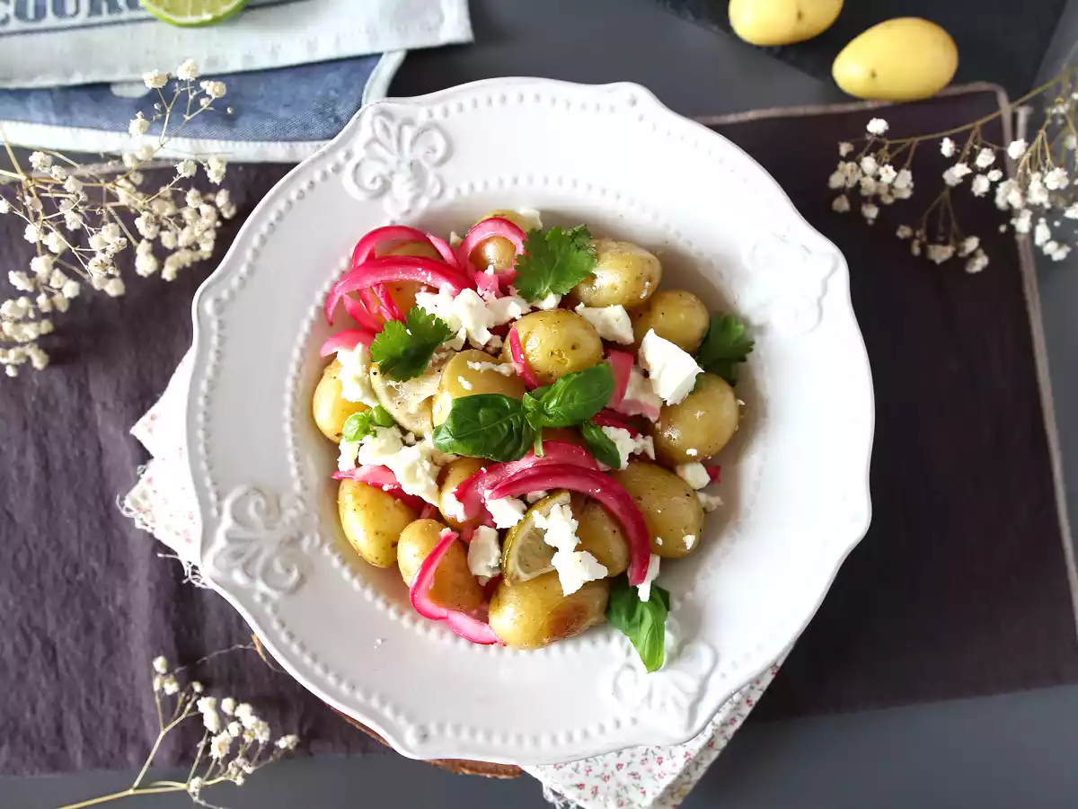 Kartofler en papillote med citron og feta - foto 2