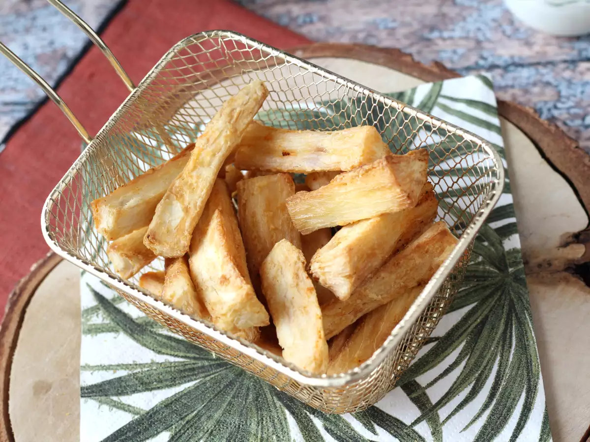 Kassava i airfryer – en sprød og sund snack