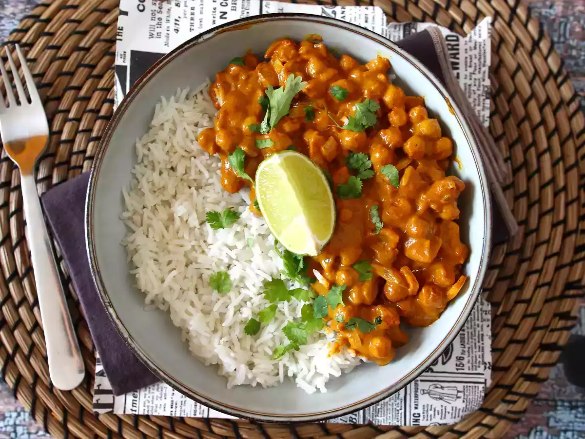 Kikærtekarry, den veganske supergourmetopskrift - foto 5
