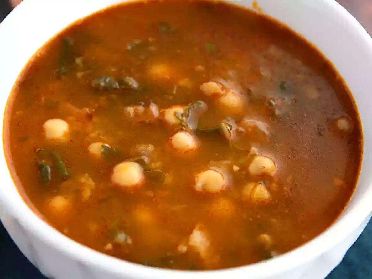 Kikærtesuppe med spinat - foto 4