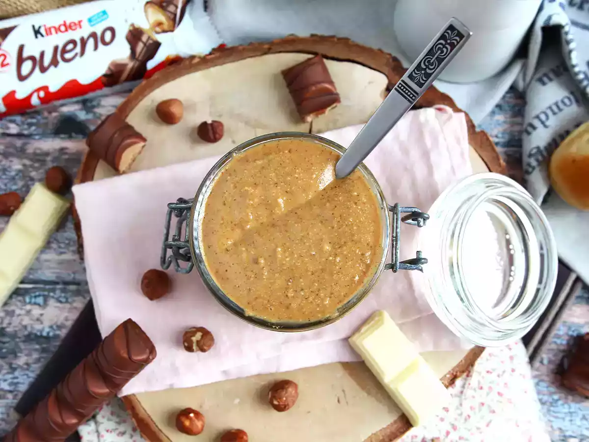 Kinder Bueno smørepålæg med smag - kun 2 ingredienser - foto 3
