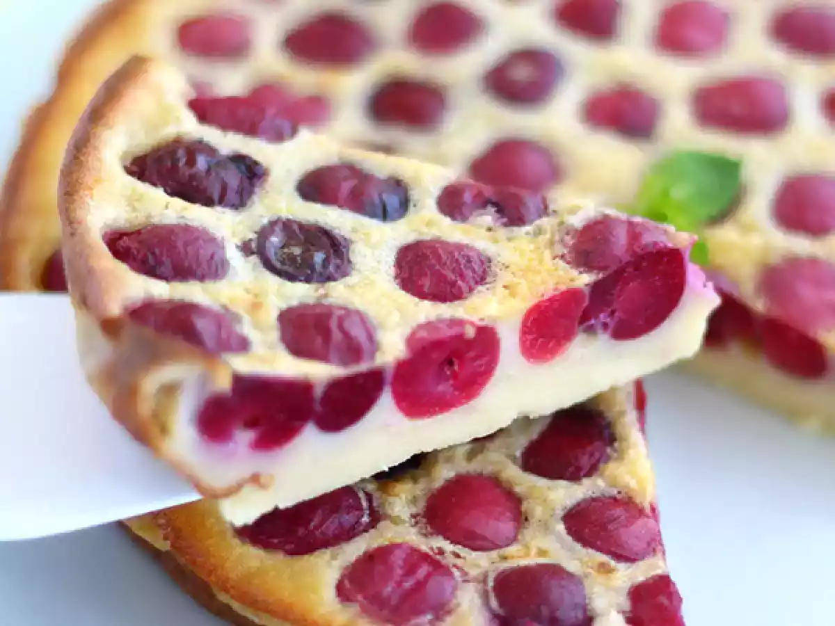 Kirsebærclafoutis, en ultrasmeltende klassiker - foto 3