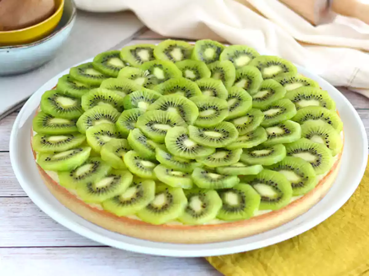 Kiwi-tærte (hurtig og nem) - foto 2