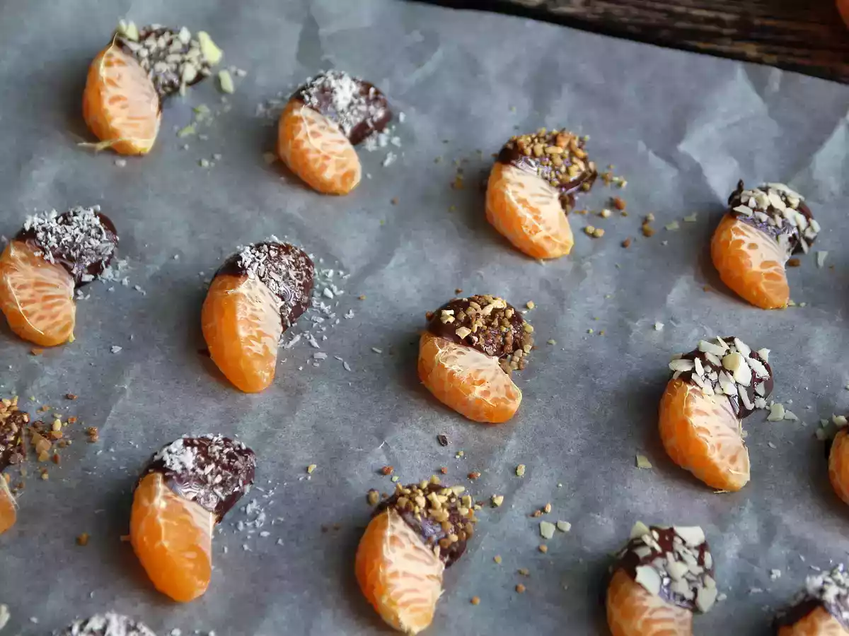 Klementiner med chokolade: en hurtig dessert, der er frisk og lækker!