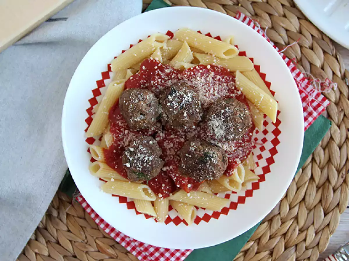 Kødboller af kalvekød med parmesan - foto 2