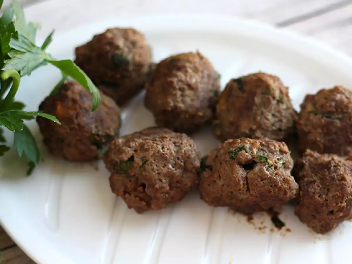 Kødboller af kalvekød med parmesan - foto 3