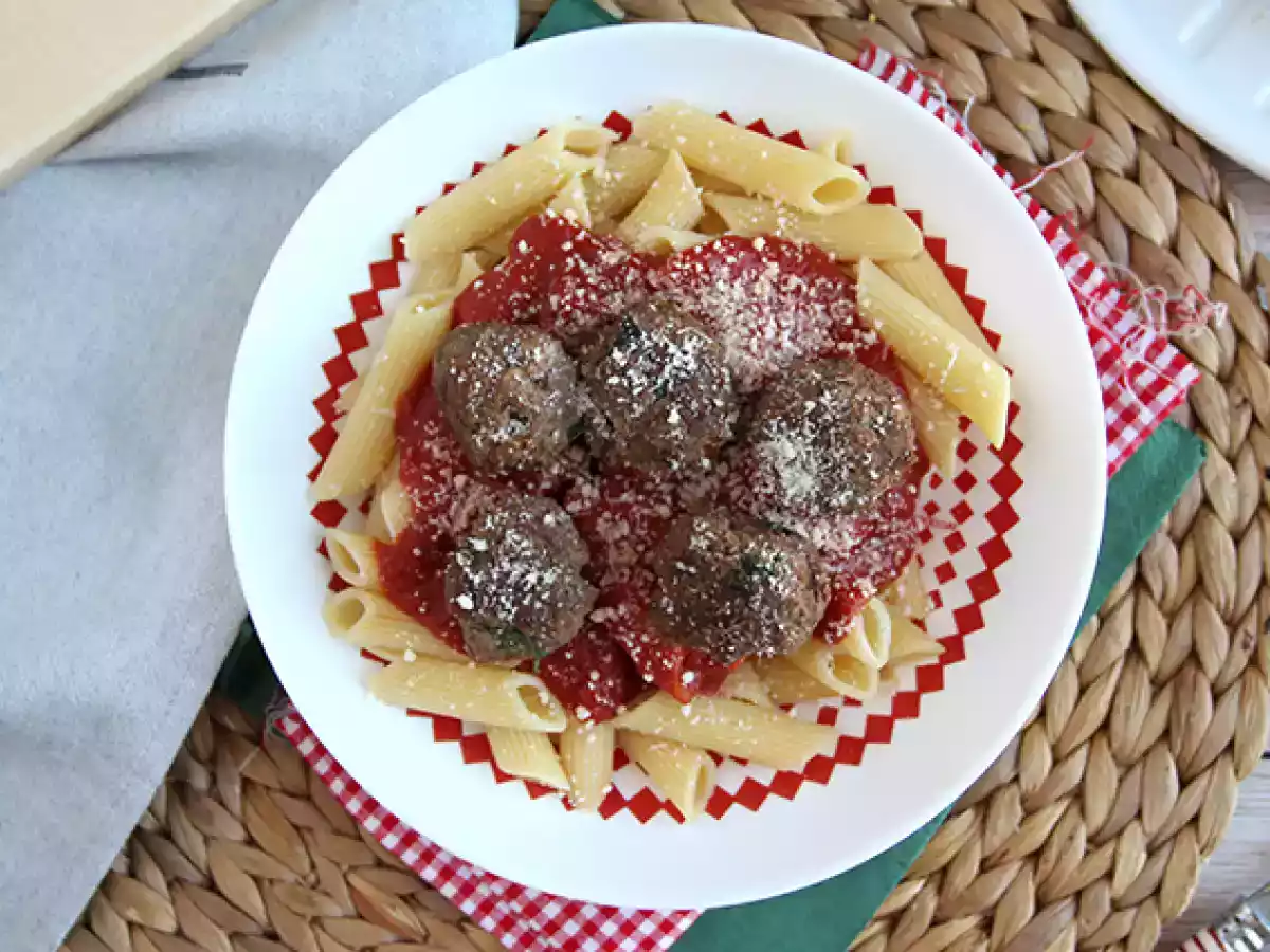Kødboller med oksekød og parmesan - foto 2