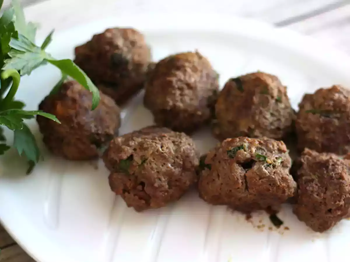 Kødboller med oksekød og parmesan - foto 3