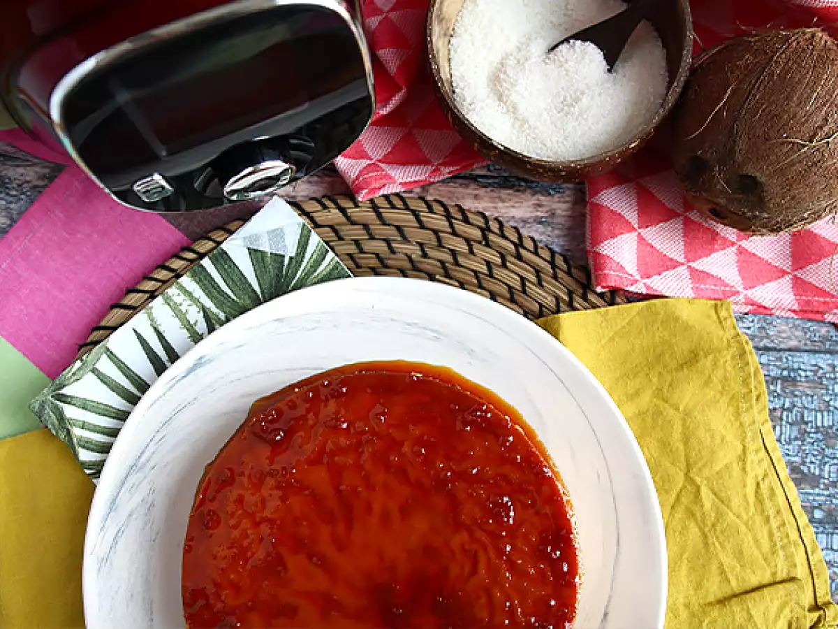 Kokosflan i Cookeo - foto 7