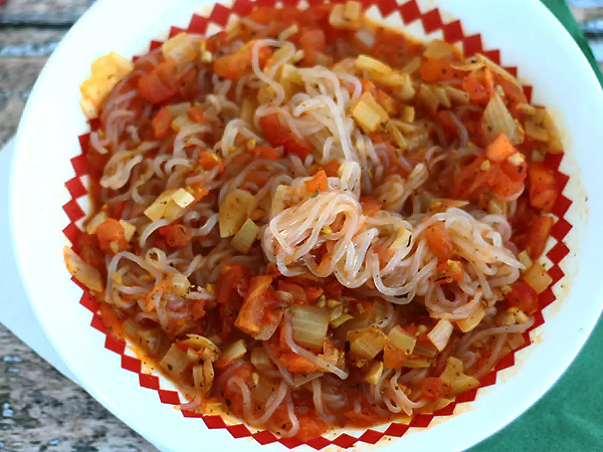 Konjac-spaghetti på provencalsk vis - foto 2