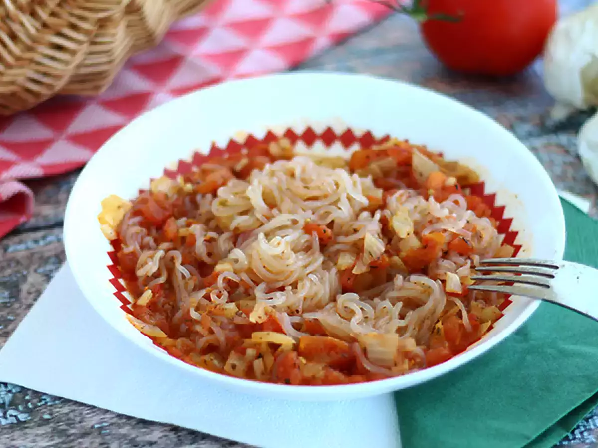 Konjac-spaghetti på provencalsk vis - foto 3