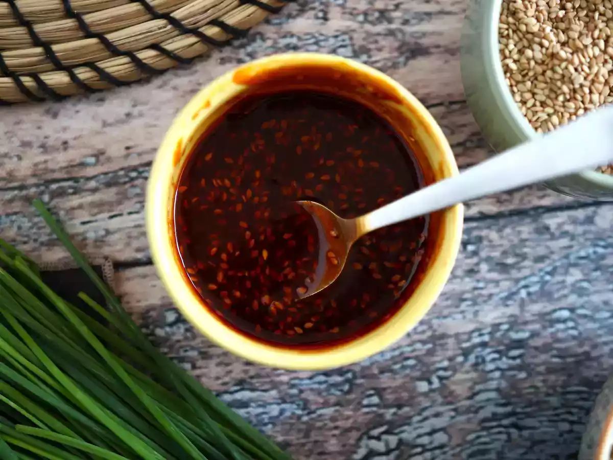 Krydret koreansk gochujang-sauce til bibimbap - foto 2