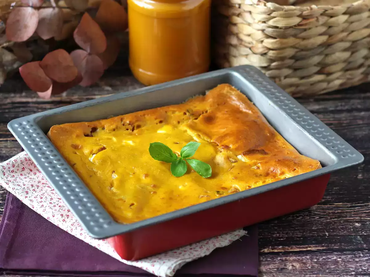 Krydret skinke- og feta-brownie med græskar: den perfekte opskrift til genbrugssuppe! - foto 4