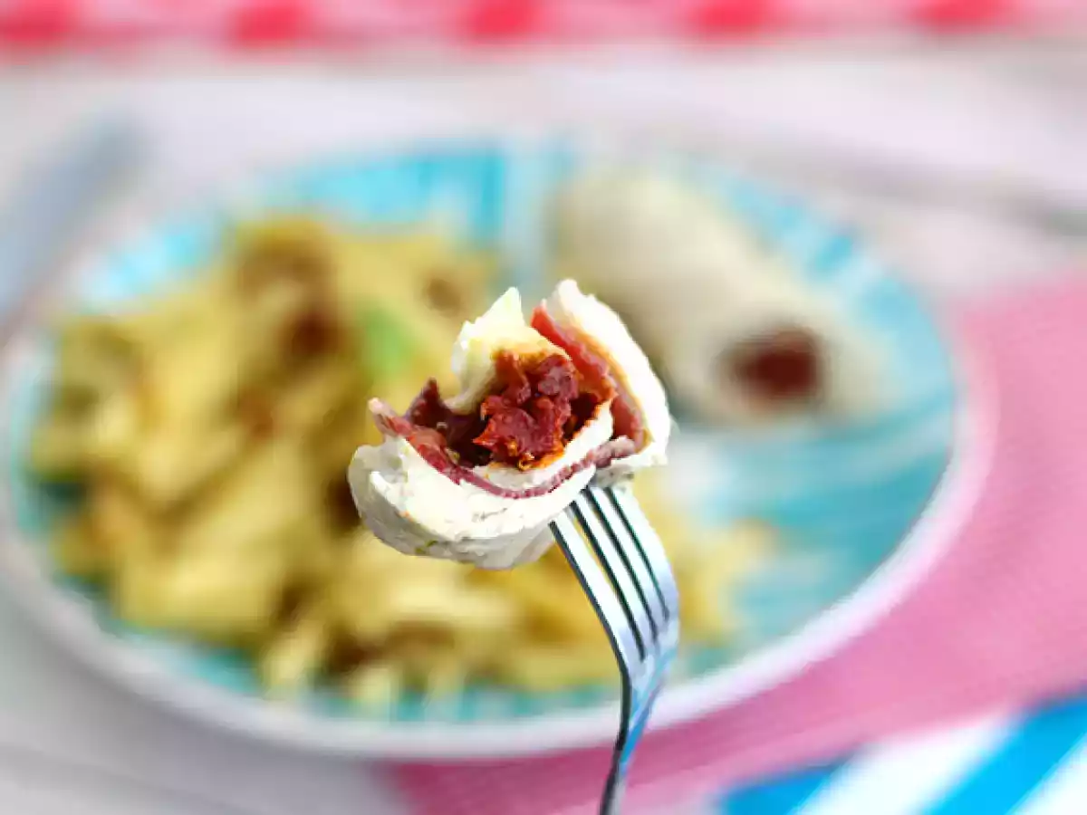 Kyllingeballotiner med mozzarella - foto 3