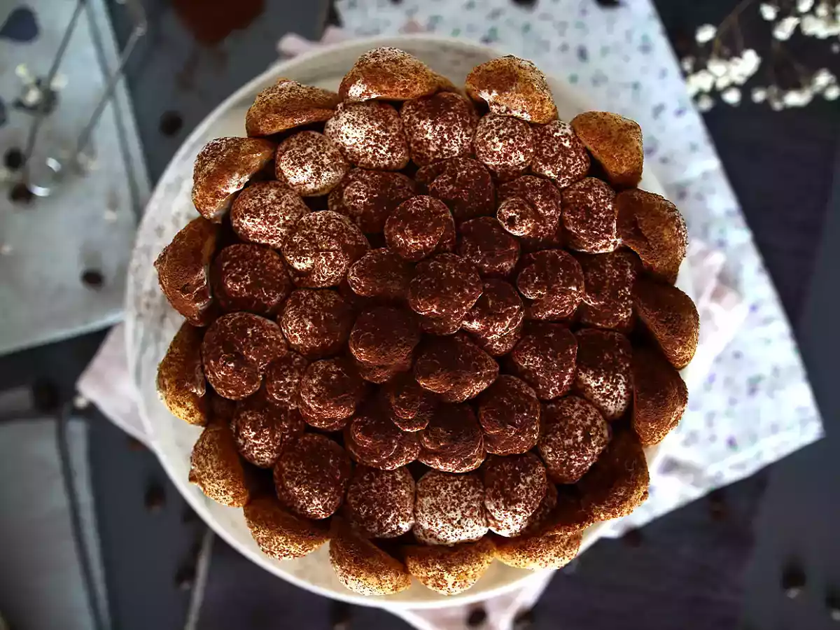 Lækker charlotte i tiramisu-stil uden æg - foto 3