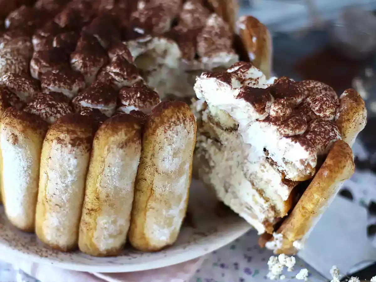Lækker charlotte i tiramisu-stil uden æg - foto 4
