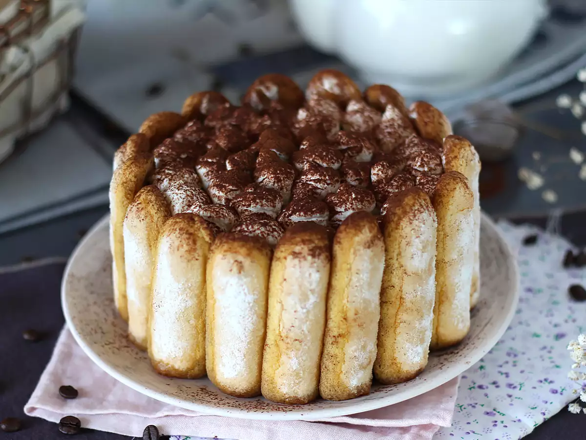 Lækker tiramisu-charlotte uden æg - foto 2