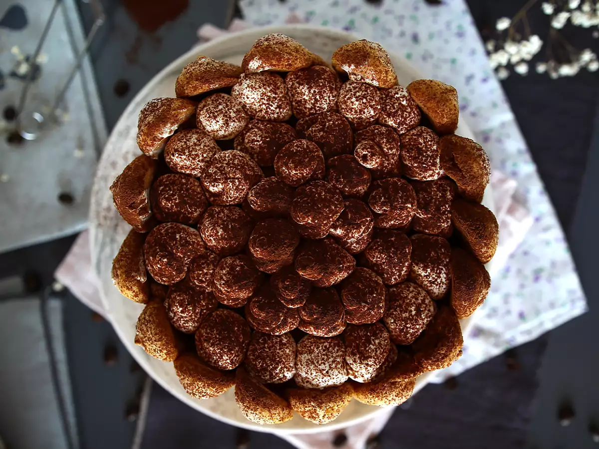 Lækker tiramisu-charlotte uden æg - foto 3