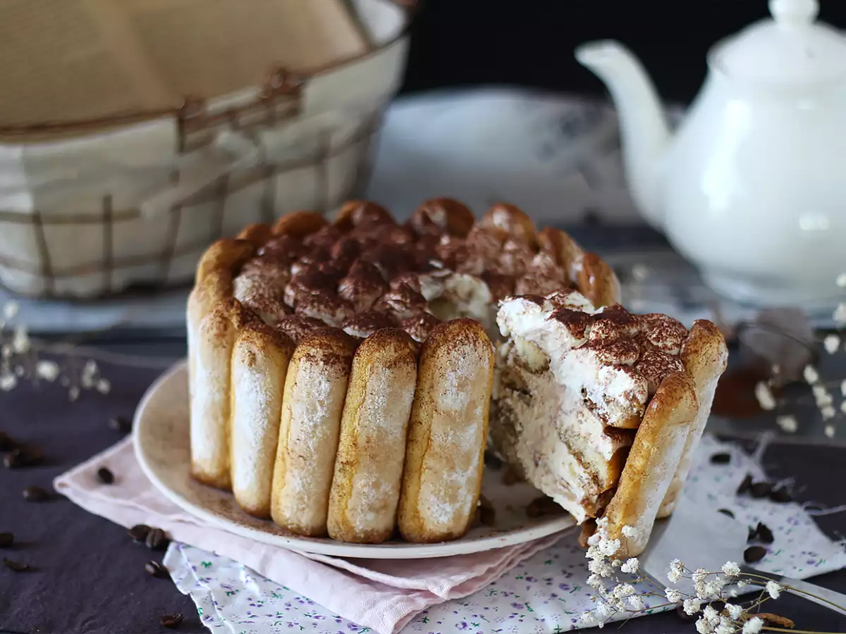 Lækker tiramisu-charlotte uden æg - foto 6