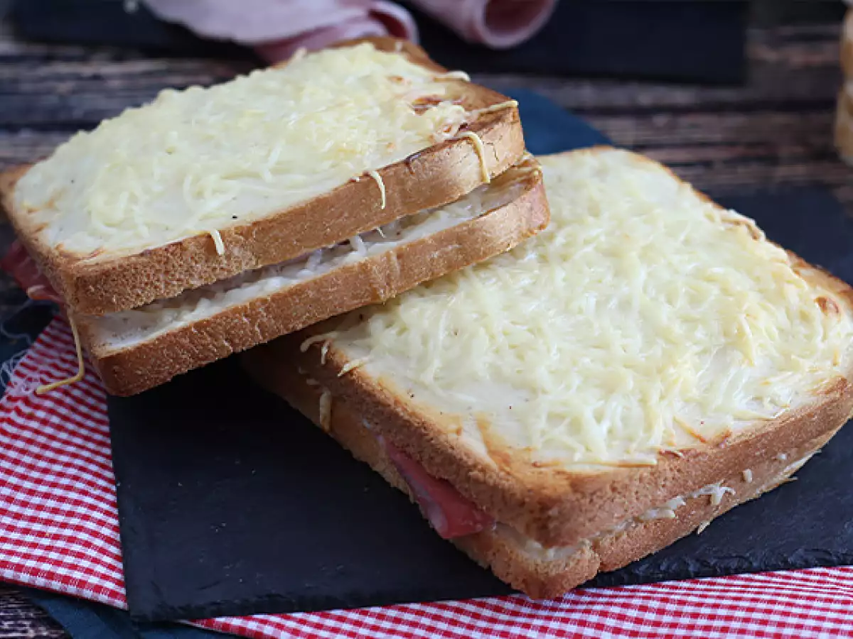 Lækre croque-monsieur med bechamelsauce - foto 2