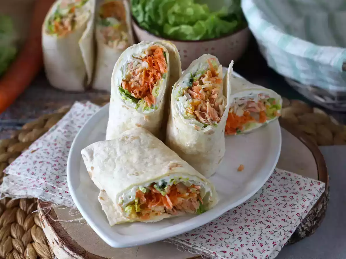 Laksewraps, den perfekte, praktiske sandwich til at tage med overalt